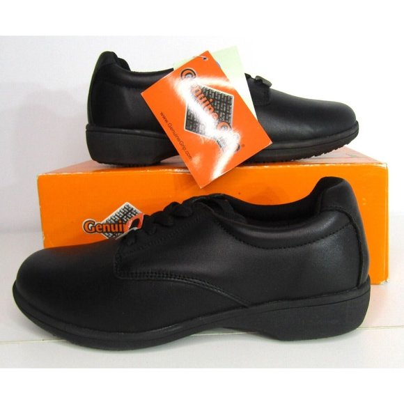 Genuine Grip Slip-Resistant & Dri-Lex Comfort Cushion Work Oxford Size 9.5 - Picture 1 of 12
